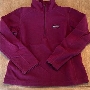 Patagonia Women’s Half-Zip Fleece Pullover - Berry Plum